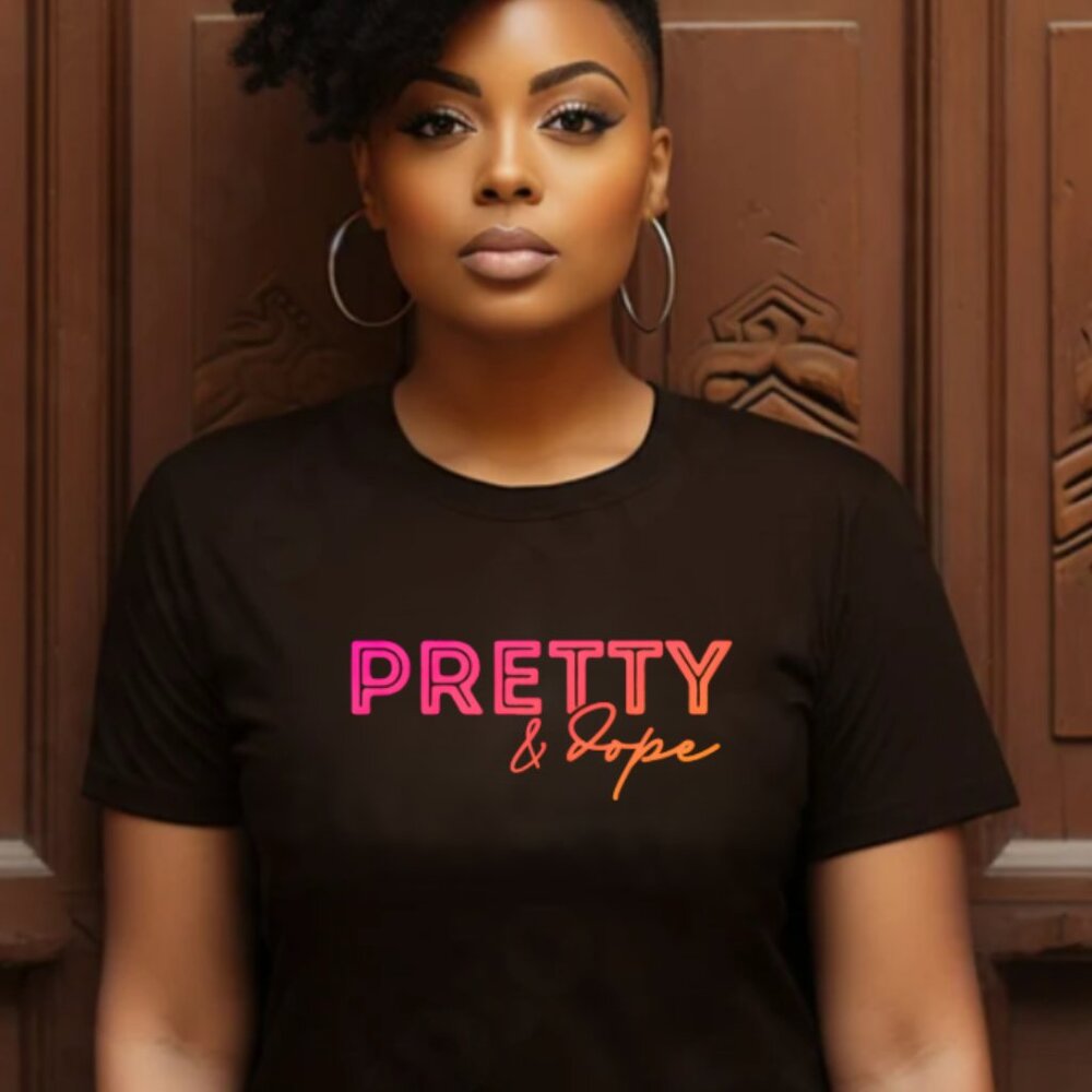 Pretty & Dope Tee (Black/New)